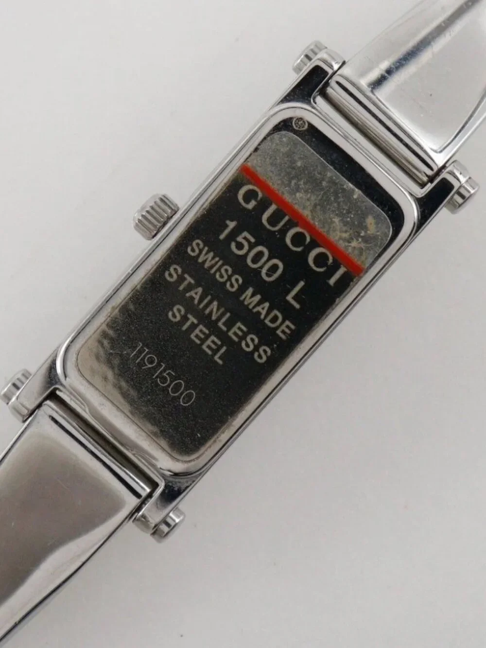 GUCCI Watches 1500L SilverDial Stainless Steel Quartz Analog display Women